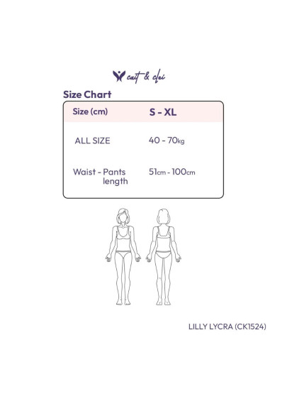 CNC Lilly Lycra ® Long Legging Cutbray