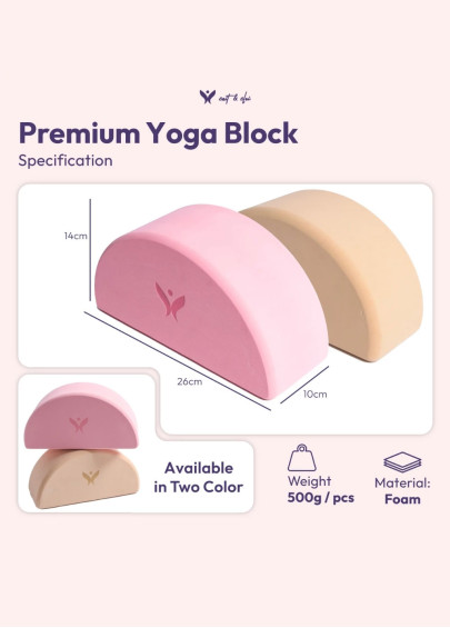 CNC Premium Yoga Block